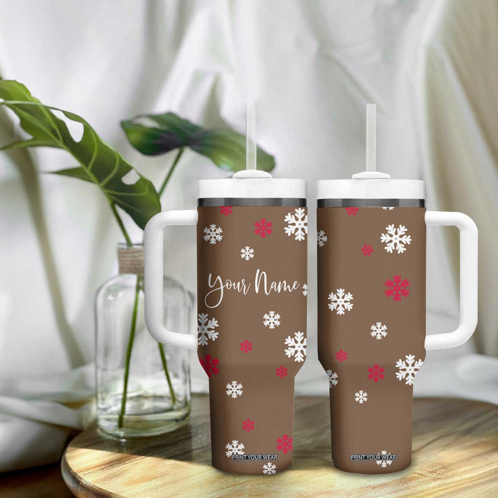 Personalized Family Christmas Gifts Tumbler With Handle Custom Name Hot Chocolate Cup Matching Group Christmas Gift TB10 Print Your Wear