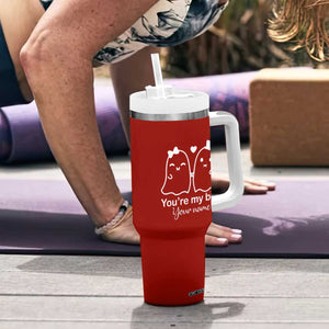 Personalized Gift For Her Tumbler With Handle You're My Boo Halloween Christmas Valentines Birthday Gifts TB10 Print Your Wear