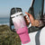 Pink Christmas Tumbler With Handle Xmas Trees Pinkmas Gift For Her TB10 Print Your Wear