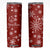 Personalized Christmas Skinny Tumbler Custom Name Xmas Gifts for Mom Her Coworkers TB10 Red Print Your Wear