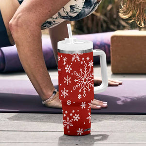 Personalized Christmas Tumbler With Handle Custom Name Xmas Gifts for Mom Her Coworkers TB10 Print Your Wear