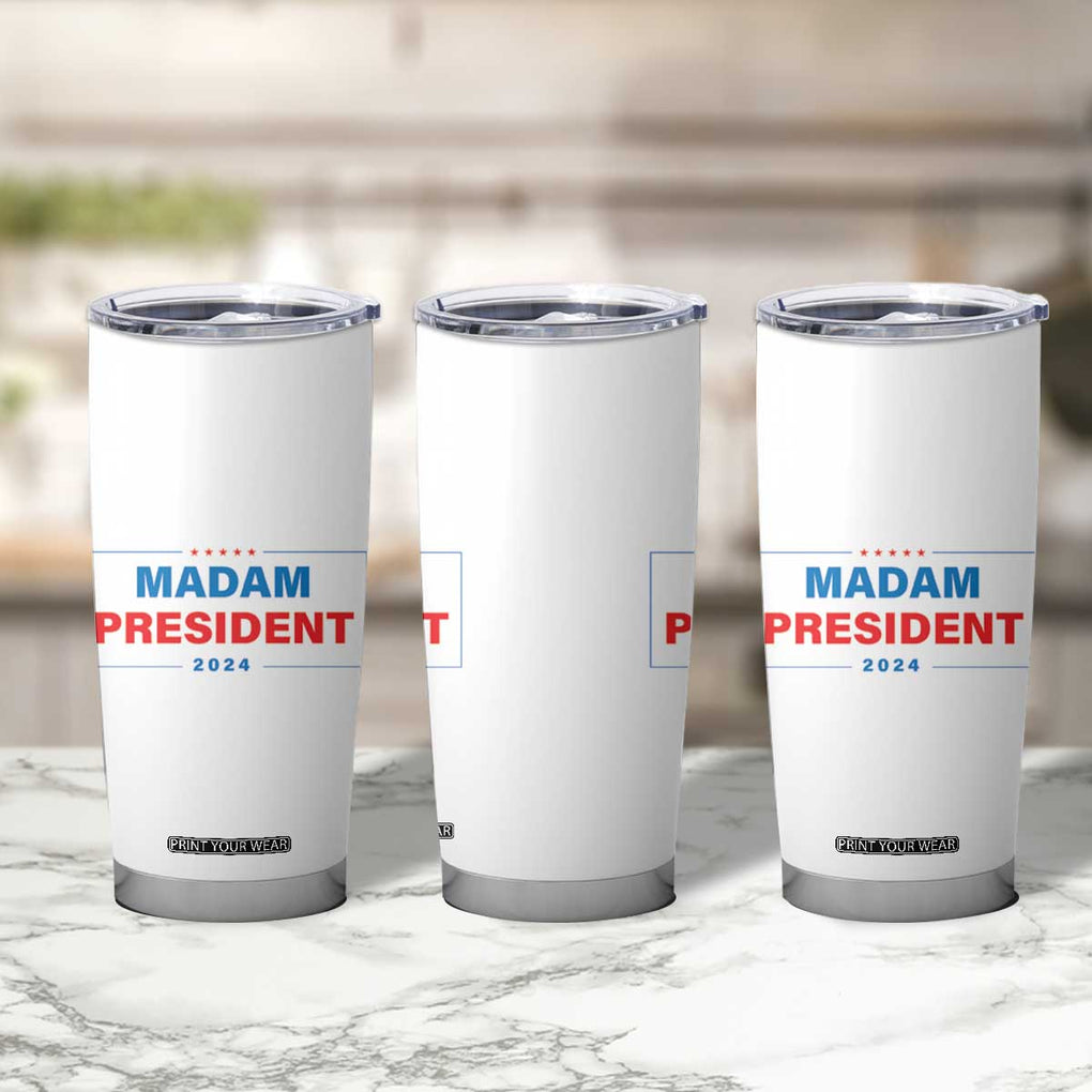Harris 2024 Tumbler Cup Madam President Fans Of Kamala TB10 Print Your Wear
