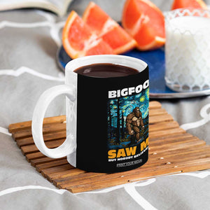 Funny Bigfoot Gifts Coffee Mug Retro Sasquatch Starry Night Van Gogh Sky Painting TB10 Print Your Wear
