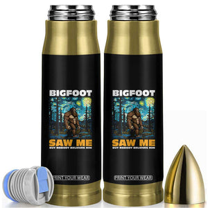 Funny Bigfoot Gifts Bullet Tumbler Retro Sasquatch Starry Night Van Gogh Sky Painting TB10 Black Print Your Wear