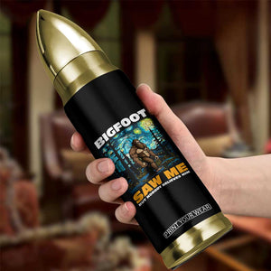 Funny Bigfoot Gifts Bullet Tumbler Retro Sasquatch Starry Night Van Gogh Sky Painting TB10 Print Your Wear