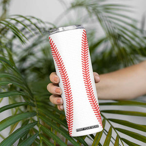 Baseball Skinny Tumbler Sports Gameday Baseball Gifts Sports Lovers Fan Players Coach TB10 Print Your Wear