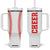 Baseball Tumbler With Handle Sports Gameday Baseball Gifts Sports Lovers Fan Players Coach TB10 One Size: 40 oz White Print Your Wear