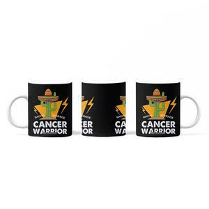 Funny Cancer Fighter Coffee Mug Inspirational Quote Chemo Patient Gift Nacho Average Cancer Warrior TB10 Print Your Wear