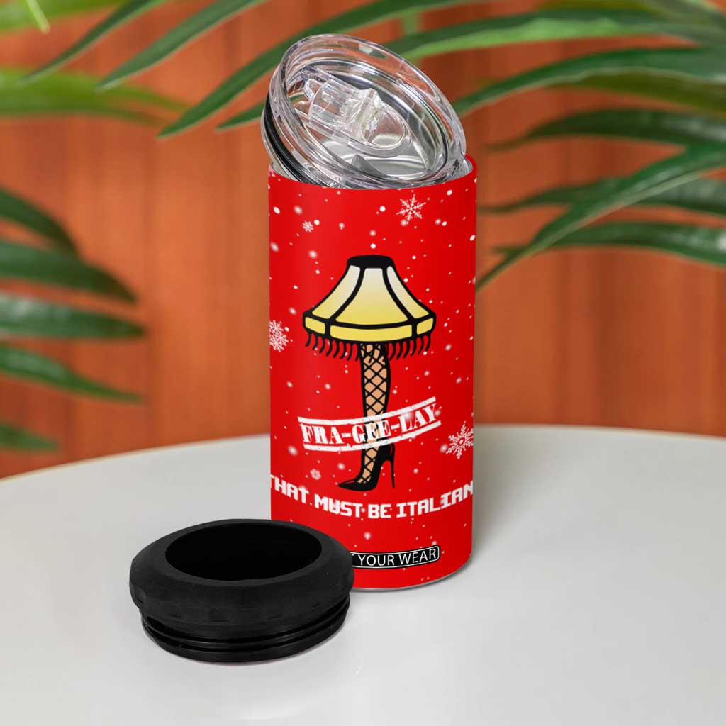 Funny Christmas 4 in 1 Can Cooler Tumbler Gifts for Women Men Coworkers Frageelay TB10 Print Your Wear