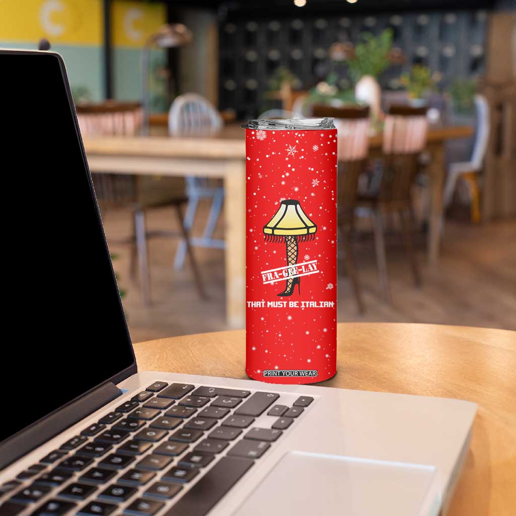 Funny Christmas Skinny Tumbler Gifts for Women Men Coworkers Frageelay TB10 Print Your Wear