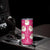 Personalized Christmas Skinny Tumbler Custom Name Pink Santa Claus Retro Xmas Gifts TB10 Print Your Wear