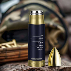 Funny Gag Gifts Bullet Tumbler Shh Almost Now You May Speak Nevermind I Have To Go Poop Now TB10 Print Your Wear