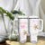 Personalized Christmas Tumbler With Handle Custom Name Coquette Pink Bow Gingerbread Man TB10 Print Your Wear