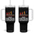 Harris 2024 Tumbler With Handle Rosa Sat So Ruby Could Walk So Kamala Could Run And Our Children Can Fly TB11 One Size: 40 oz Black Print Your Wear
