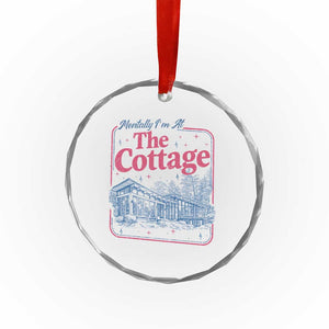 Team Hollanov Fan Crystal Glass Ornament Mentally Im At The Cottage LGBT Romance Hockey TS10 Print Your Wear