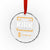 Team Kirk Lifetime Member Crystal Glass Ornament American True Patriot Support TS02 Transparent Glass 3'' Circle Print Your Wear
