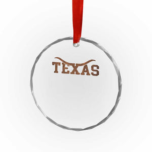 Texas Cowboys Crystal Glass Ornament Retro Western American TS10 Print Your Wear