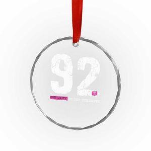 The 92% Black Women Power Crystal Glass Ornament Black History Month TS10 Print Your Wear