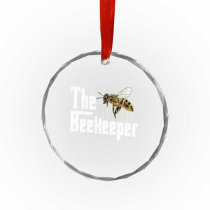 The Beekeeper Crystal Glass Ornament Funny Keeping Apiary Beekeeping Gift TS11 Print Your Wear