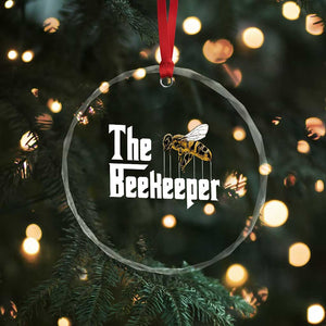 The Beekeeper Crystal Glass Ornament Funny Keeping Apiary Beekeeping Gift TS11 Print Your Wear