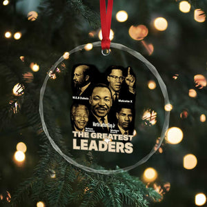 The Greatest Black Leaders Tribute Crystal Glass Ornament Civil Rights Icons Legacy TS02 Print Your Wear