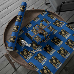 The Greatest Black Leaders Tribute Wrapping Paper Roll Civil Rights Icons Legacy TS02 Blue Print Your Wear