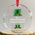 The Hairdresser Leprechaun Matching Group Crystal Glass Ornament Festive St Patricks Day Squad Hairdressers - Print Your Wear