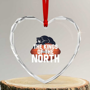 The Kings Of The North Heart Crystal Glass Ornament CFB Lover TS12 Transparent Glass 3'' Heart Print Your Wear