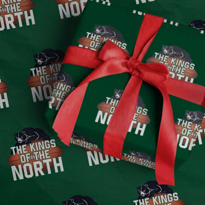 The Kings Of The North Wrapping Paper Roll CFB Lover TS12 Green Print Your Wear