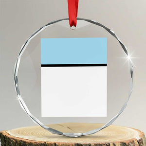 The Life Of A Teacher Crystal Glass Ornament In My Teacher Era Concert TS10 Transparent Glass 3'' Circle Print Your Wear