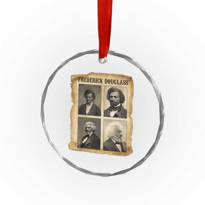 The Life Of Frederick Douglass Crystal Glass Ornament Historical Black History TS12 Print Your Wear