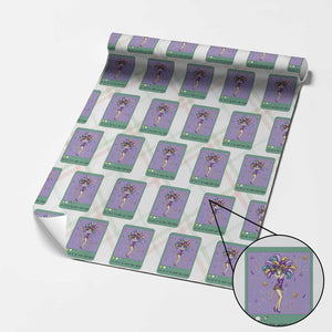 The Life Of The Mardi Gras Queen Wrapping Paper Roll TS14 Christmas Plaid Print Your Wear