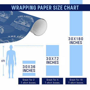 The Parable Of The Lost Sheep Wrapping Paper Roll Christian Bible Verse TS11 Print Your Wear