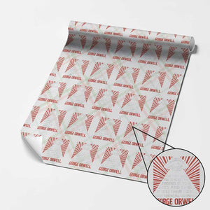The Party Told You To Reject The Evidence Of Your Eyes Wrapping Paper Roll Protest Inequality George Orwell TS10 Christmas Plaid Print Your Wear