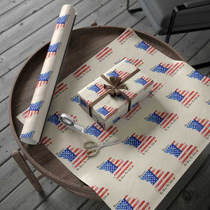 The Show Me State Est 1821 Wrapping Paper Roll Proud Missourian Gift TS12 Beige Print Your Wear
