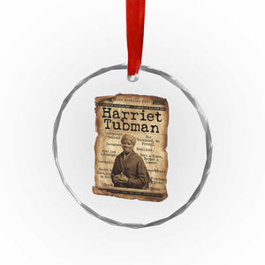 The Underground Railroad Hero Crystal Glass Ornament Harriet Tubman Slavery Freedom Fighter Gift TS12 Print Your Wear