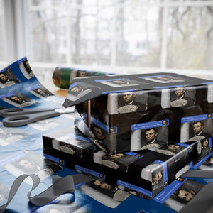 There is Motion At Your Front Door Abraham Lincoln Meme Wrapping Paper Roll
