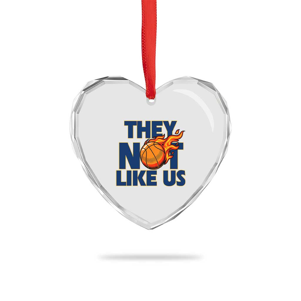 They Not Like Us Basketball Heart Crystal Glass Ornament Fierce Flame Ball Graphic for Hooops Fans TS02 Print Your Wear
