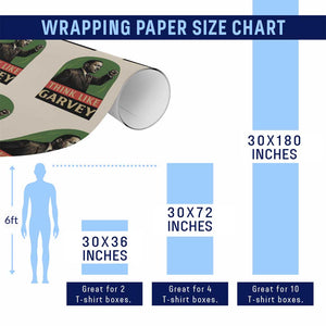 Think Like Garvey Wrapping Paper Roll Civil Rights Leader Gift TS12 Print Your Wear