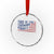This is The Turning Point Crystal Glass Ornament USA Flag America True Patriot TS02 Transparent Glass 3'' Circle Print Your Wear