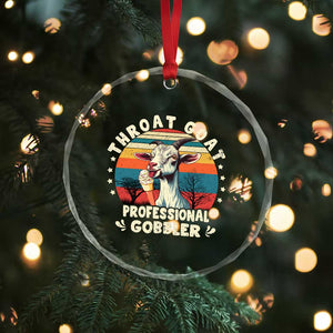 Throat Goat Crystal Glass Ornament Funny Dirty Humor Embarrassment Vintage TS10 Print Your Wear