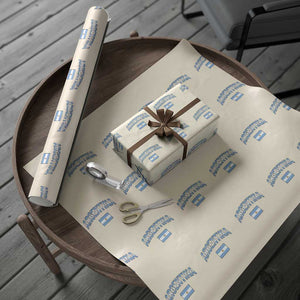 Throwback Argentina Pride Wrapping Paper Roll Vintage Flag Heritage Gift