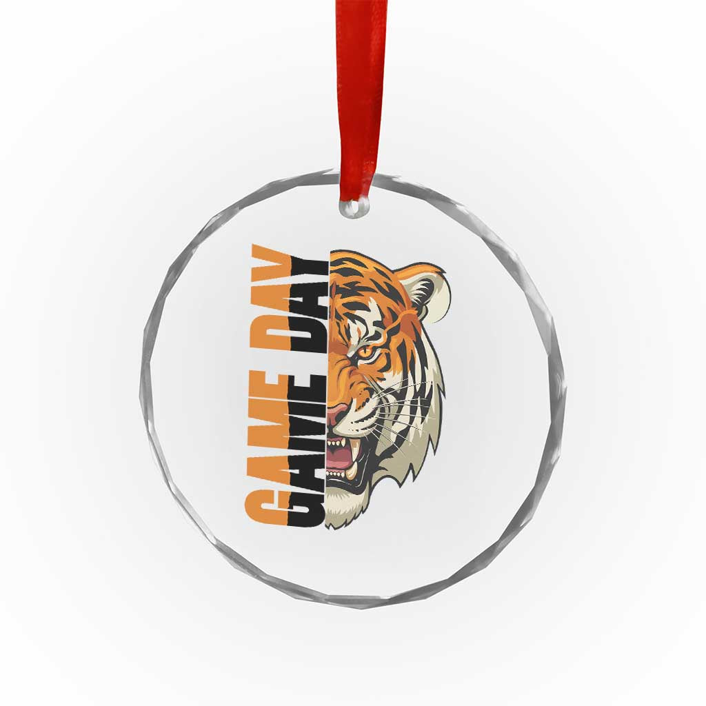 Tiger Football Lover Crystal Glass Ornament Game Day Fan Lifestyle TS12 Print Your Wear