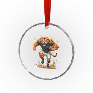 Tiger Football Lover Crystal Glass Ornament Midwest Game Day Lifestyle TS12 Print Your Wear