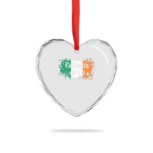 Tiocfaidh Ar La Heart Crystal Glass Ornament Vintage Irish Ireland Flag TS11 Print Your Wear