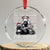Tis The Season For Justice Crystal Glass Ornament Harambe Peanut Fred Xmas TS11 Transparent Glass 3'' Circle Print Your Wear