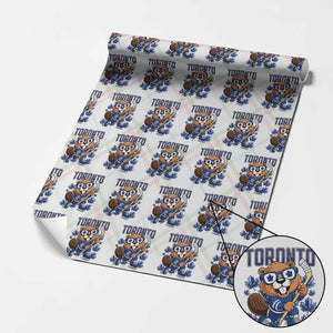 Toronto Ice Hockey Beaver Wrapping Paper Roll Canadian Pride Gift TS12 Christmas Plaid Print Your Wear