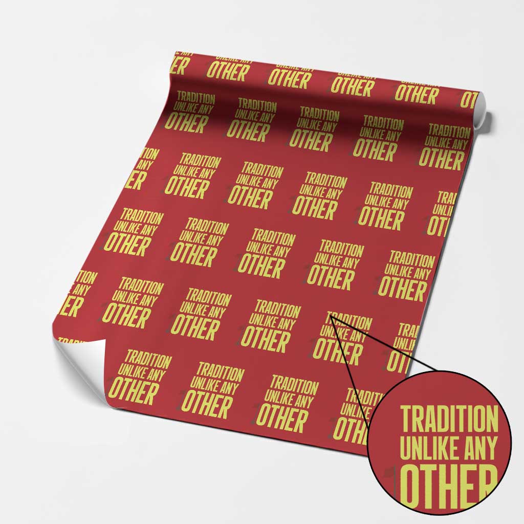 Tradition Unlike Any Other Georgia Golfing Wrapping Paper Roll for Golf Lover Augusta Sports TS02 Red Print Your Wear
