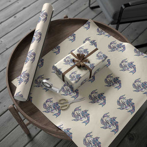 Transgender Ally Koi Fish Wrapping Paper Roll Funny Japanese Art Graphic