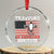 Trapping American Heritage Crystal Glass Ornament Patriotic Trap Hunting Trapper - Print Your Wear